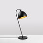 Opviq Acuka - 12292 Lámpara de mesa Negro y dorado